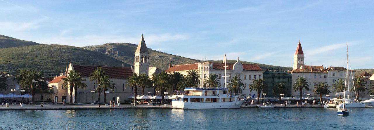 Altstadt von Trogir, von der ACI Marina aus gesehen